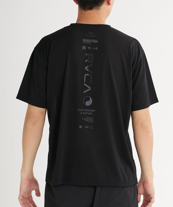 RVCA SPORT メンズ AVALANCHE RVCA VENT SS Tシャツ 【2026年夏モデル】