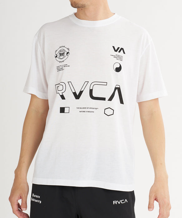RVCA SPORT メンズ SPIRIT ALL OVER Tシャツ 【2026年夏モデル】
