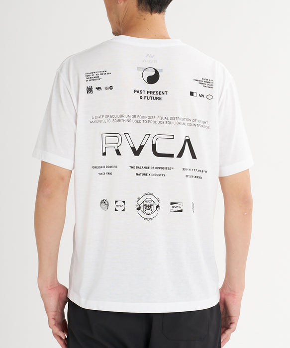 RVCA SPORT メンズ SPIRIT ALL OVER Tシャツ 【2026年夏モデル】