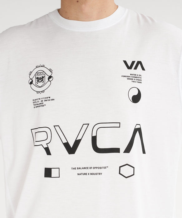 RVCA SPORT メンズ SPIRIT ALL OVER Tシャツ 【2026年夏モデル】