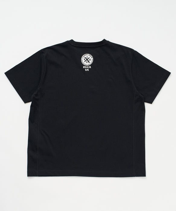 RVCA SPORT メンズ CARPE DIEM X RVCA KATAKANA ST Tシャツ 【2026年夏モデル】