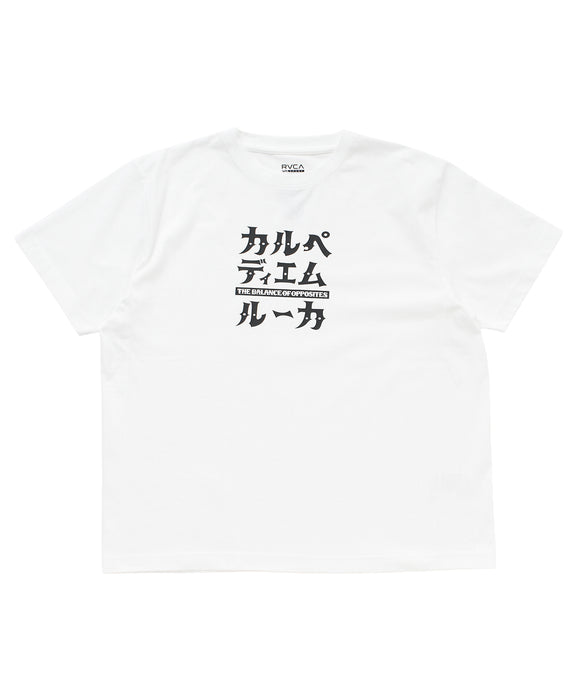 RVCA SPORT メンズ CARPE DIEM X RVCA KATAKANA ST Tシャツ 【2026年夏モデル】