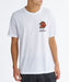 RVCA メンズ KALEB TIGER SS Tシャツ 【2026年夏モデル】 WHT / XL