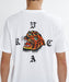 RVCA メンズ KALEB TIGER SS Tシャツ 【2026年夏モデル】 WHT / XL