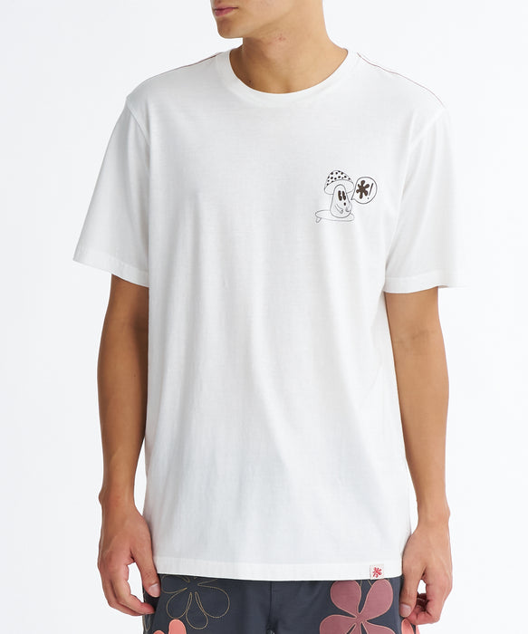 RVCA メンズ BRYCE BLOOM SS Tシャツ 【2026年夏モデル】 ANW / XL