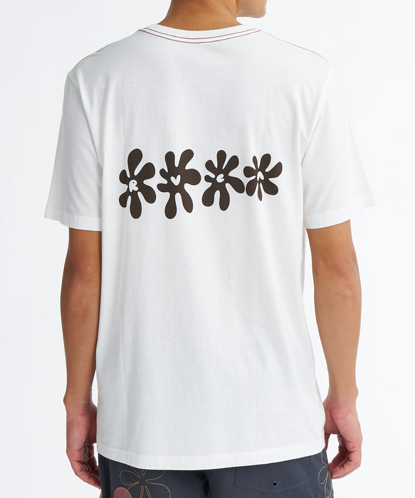 RVCA メンズ BRYCE BLOOM SS Tシャツ 【2026年夏モデル】 ANW / XL