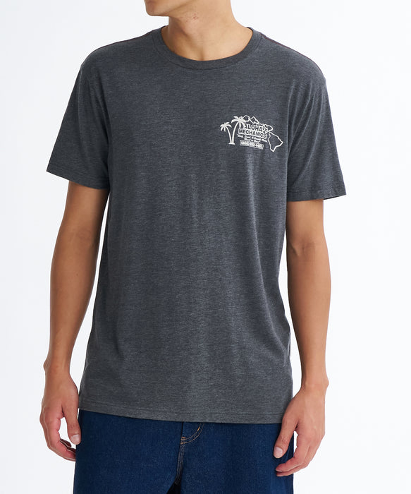 RVCA メンズ ALOHA MECHANICS SS Tシャツ 【2026年夏モデル】 PTK / XL