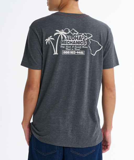 RVCA メンズ ALOHA MECHANICS SS Tシャツ 【2026年夏モデル】 PTK / XL