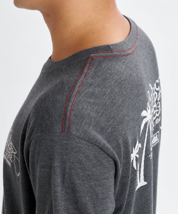 RVCA メンズ ALOHA MECHANICS SS Tシャツ 【2026年夏モデル】 PTK / XL