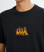 RVCA メンズ SPANKY FUEGO SS Tシャツ 【2026年夏モデル】 BLK / XL