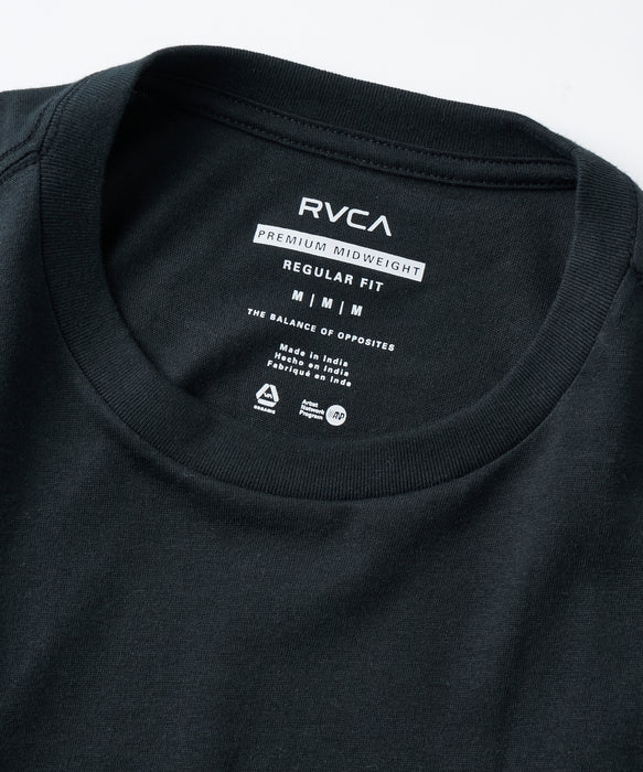 RVCA メンズ SPANKY FUEGO SS Tシャツ 【2026年夏モデル】 BLK / XL