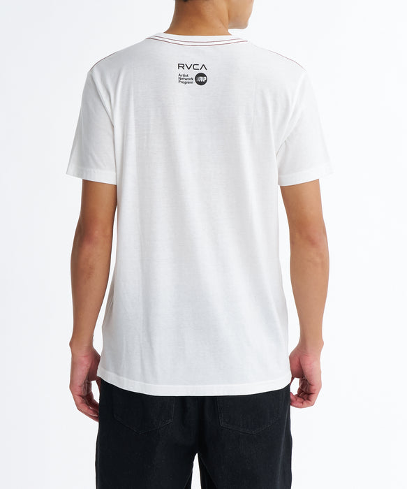 RVCA メンズ HIGH SEAS SS Tシャツ 【2026年夏モデル】 ANW / XL