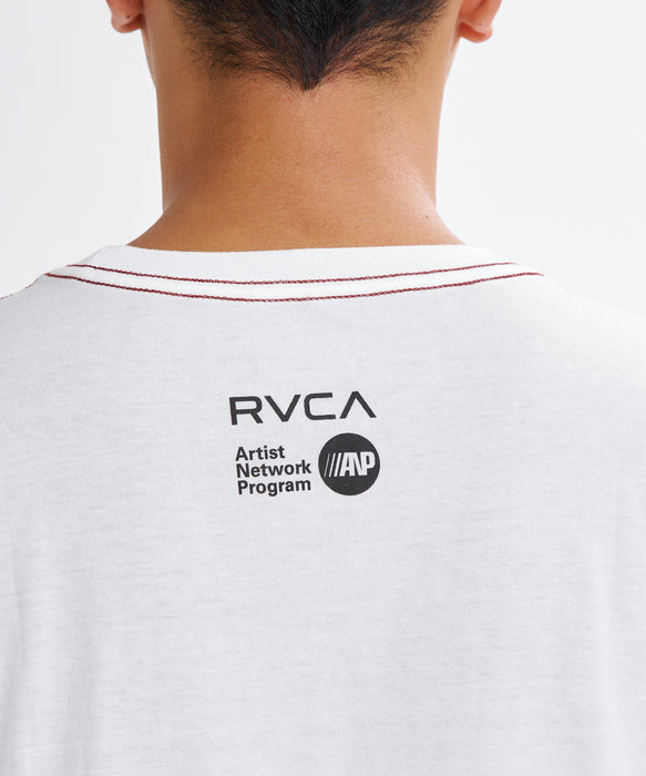 RVCA メンズ HIGH SEAS SS Tシャツ 【2026年夏モデル】 ANW / XL