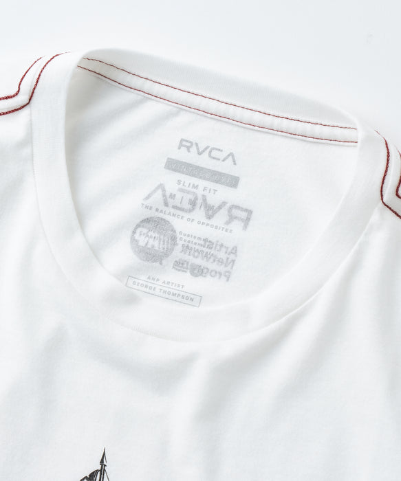 RVCA メンズ HIGH SEAS SS Tシャツ 【2026年夏モデル】 ANW / XL