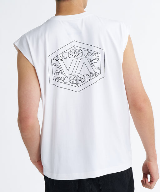 RVCA メンズ HEXFILINGREE TT タンクトップ 【2026年夏モデル】 WHT / XL