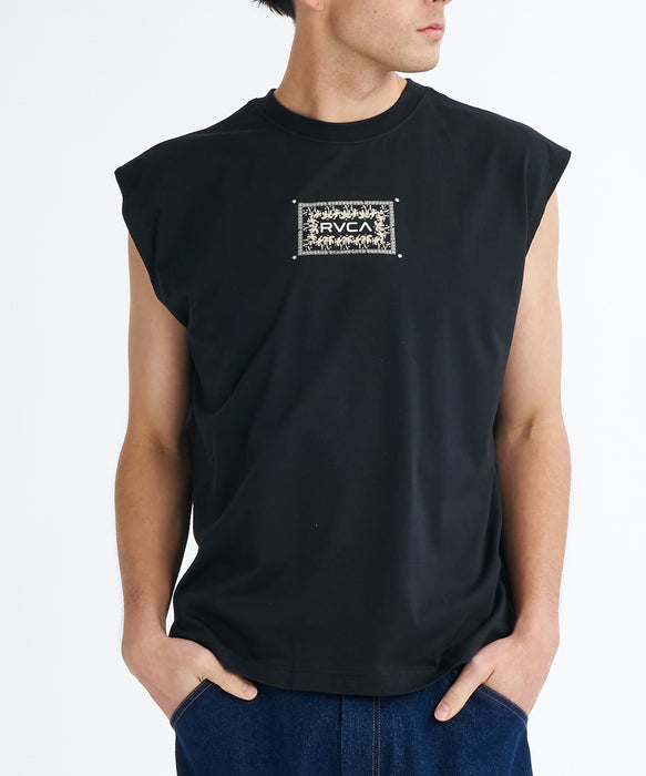 RVCA メンズ EXOTIC BOX TT タンクトップ 【2026年夏モデル】 BLK / XL