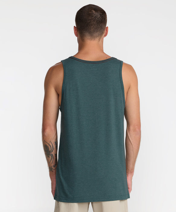 RVCA メンズ ISLAND HEX TANK タンクトップ 【2026年夏モデル】 ABG / XL