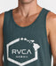 RVCA メンズ ISLAND HEX TANK タンクトップ 【2026年夏モデル】 ABG / XL