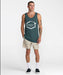 RVCA メンズ ISLAND HEX TANK タンクトップ 【2026年夏モデル】 ABG / XL