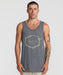 RVCA メンズ ISLAND HEX TANK タンクトップ 【2026年夏モデル】 SMK / XL