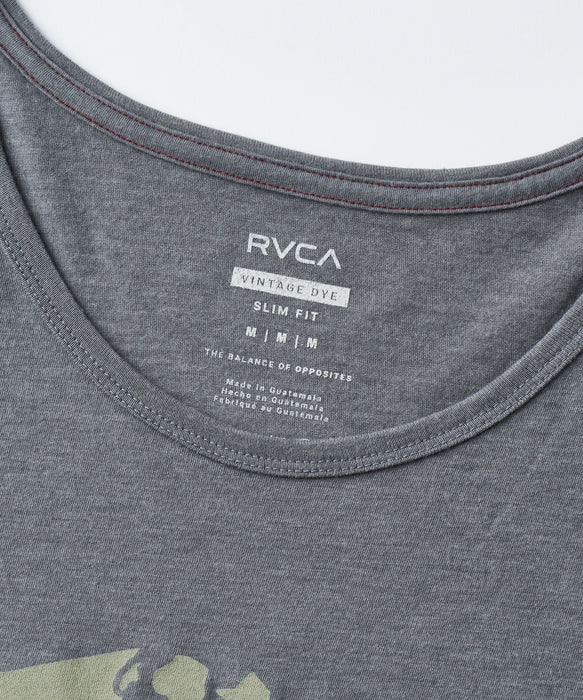RVCA メンズ ISLAND HEX TANK タンクトップ 【2026年夏モデル】 SMK / XL