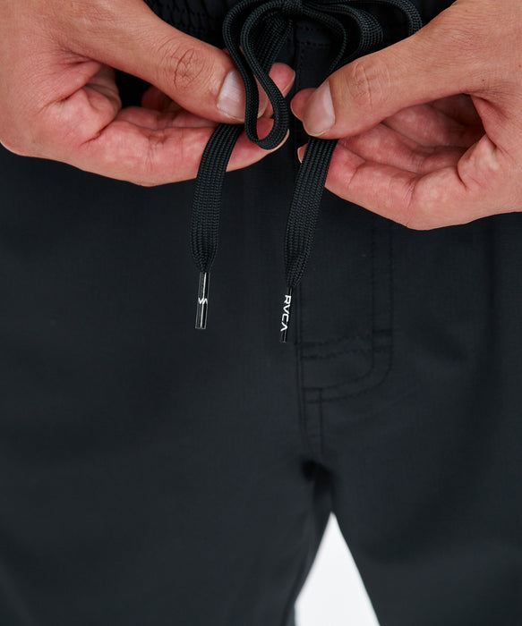 RVCA メンズ ELASTIC OE BS ボードショーツ 【2026年夏モデル】 BLK / XL