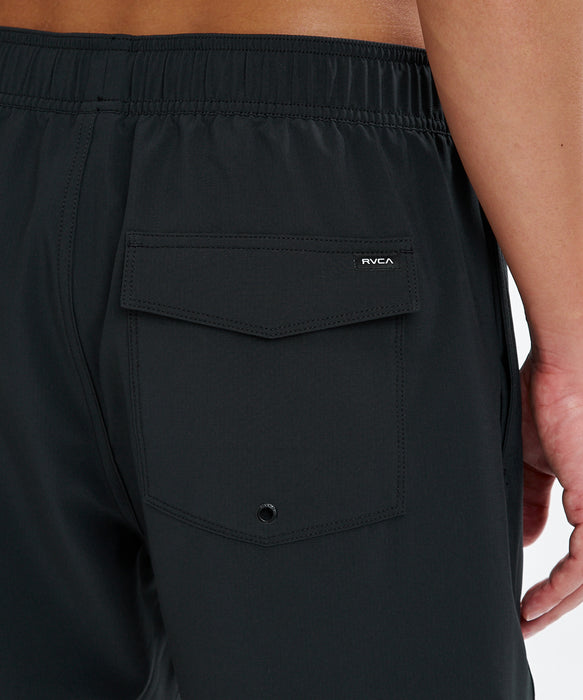 RVCA メンズ ELASTIC OE BS ボードショーツ 【2026年夏モデル】 BLK / XL