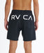 RVCA メンズ ERASTIC BACK LOGO BS ボードショーツ 【2026年夏モデル】 BLK / XL