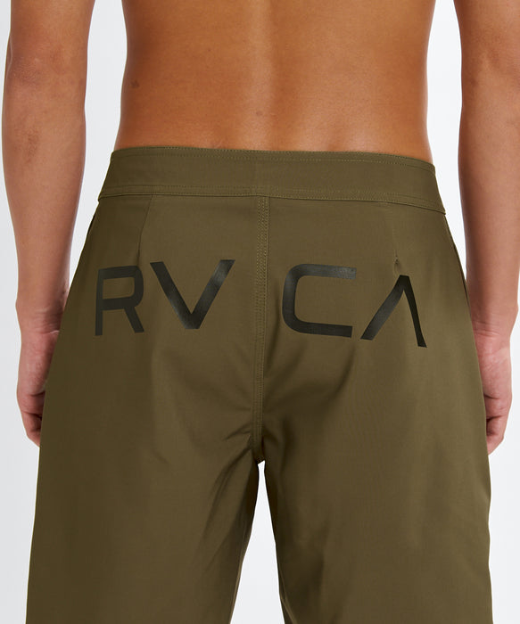 RVCA メンズ ERASTIC BACK LOGO BS ボードショーツ 【2026年夏モデル】 WOO / XL