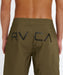 RVCA メンズ ERASTIC BACK LOGO BS ボードショーツ 【2026年夏モデル】 WOO / XL