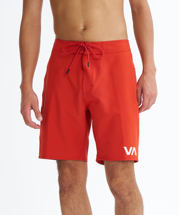 RVCA メンズ VA LG TRUNK ボードショーツ 【2026年夏モデル】 RED / 34