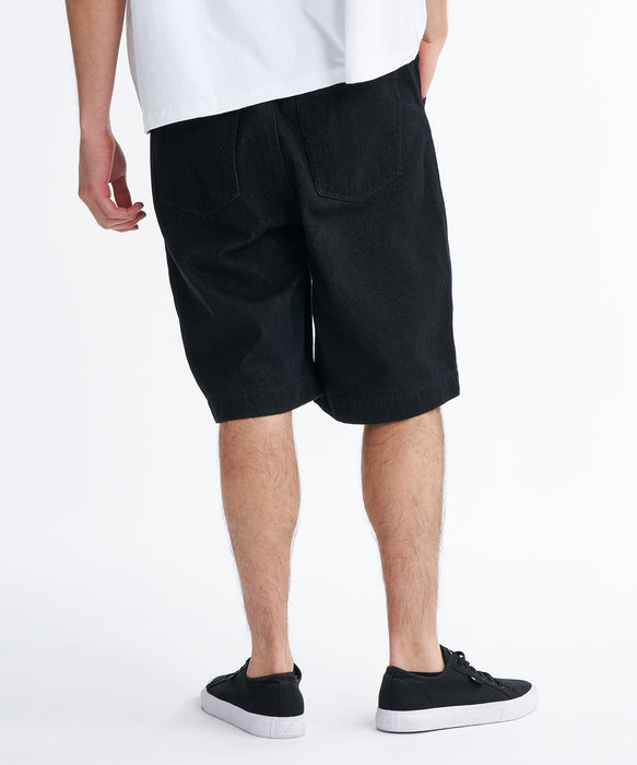 RVCA メンズ 24/7 SHORTS デニムパンツ 【2026年夏モデル】 BLK / L