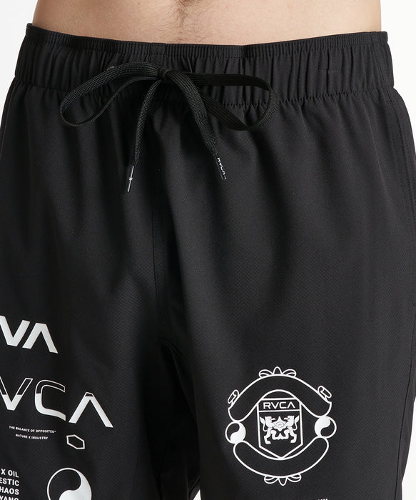 RVCA SPORT メンズ SPIRIT ALL OVER SPORTS SHORTS ショートパンツ
