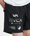 RVCA メンズ SPIRIT ALL OVER SPORTS SHORTS ショートパンツ 【2026年夏モデル】 BLK / XL