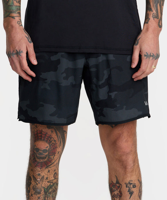 RVCA メンズ YOGGER STRETCH 17 ショートパンツ 【2026年夏モデル】 CAM / XL