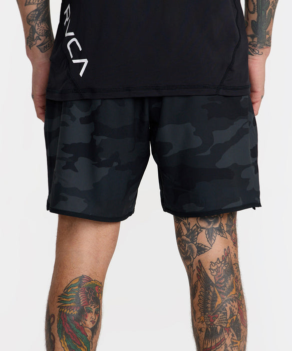 RVCA メンズ YOGGER STRETCH 17 ショートパンツ 【2026年夏モデル】 CAM / XL