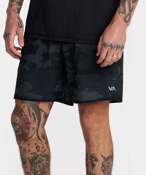 RVCA メンズ YOGGER STRETCH 17 ショートパンツ 【2026年夏モデル】 CAM / XL