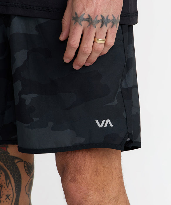 RVCA メンズ YOGGER STRETCH 17 ショートパンツ 【2026年夏モデル】 CAM / XL