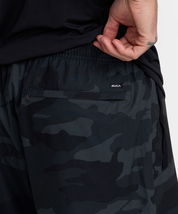 RVCA メンズ YOGGER STRETCH 17 ショートパンツ 【2026年夏モデル】 CAM / XL