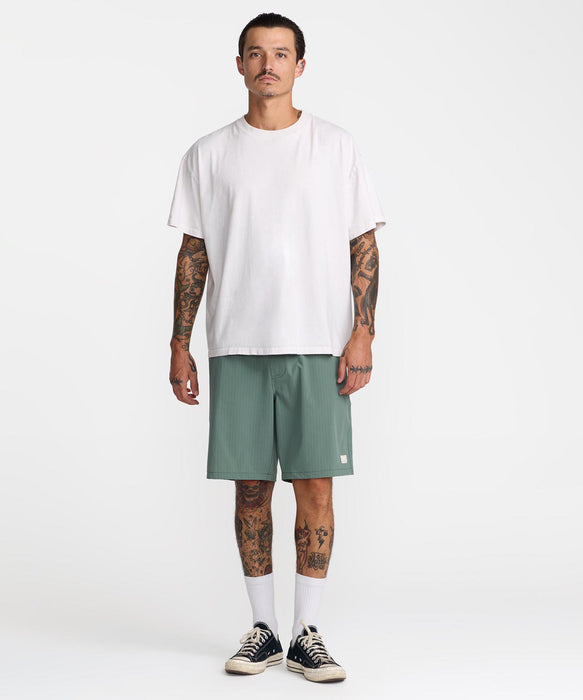 RVCA メンズ VACANCY GHOST STRIPE ショートパンツ 【2026年夏モデル】 JDE / XL