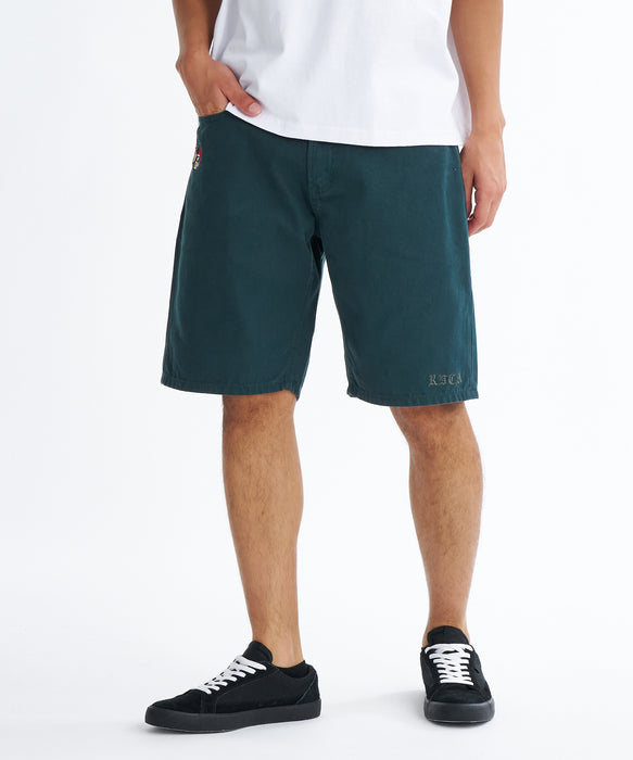 RVCA メンズ KALEB 5 POCKET SHORT 21 ショートパンツ 【2026年夏モデル】 DGN / 34