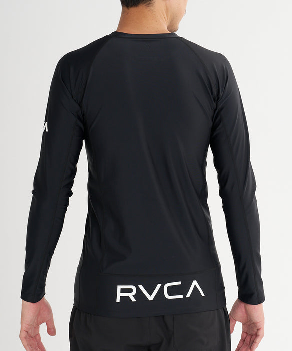 RVCA SPORT メンズ NATURE INDUSTRY VA RASH LS 長袖ラッシュガード 【2026年夏モデル】