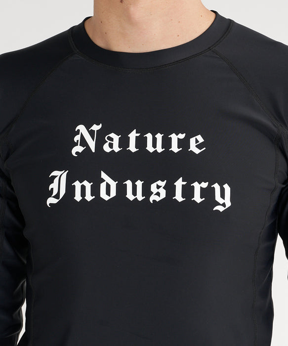RVCA SPORT メンズ NATURE INDUSTRY VA RASH LS 長袖ラッシュガード 【2026年夏モデル】
