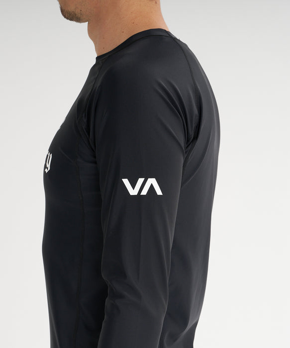 RVCA SPORT メンズ NATURE INDUSTRY VA RASH LS 長袖ラッシュガード 【2026年夏モデル】