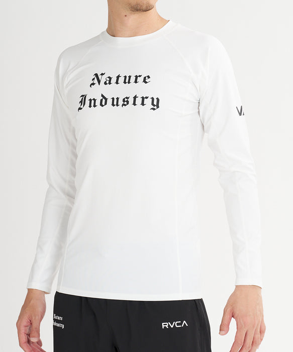 RVCA SPORT メンズ NATURE INDUSTRY VA RASH LS 長袖ラッシュガード 【2026年夏モデル】