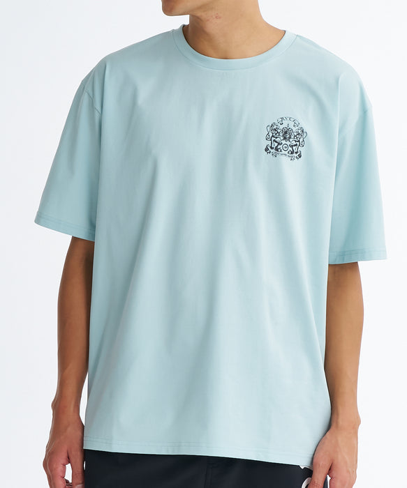 RVCA メンズ LIONS GATE SFST サーフTシャツ 【2026年夏モデル】 BHZ / XL