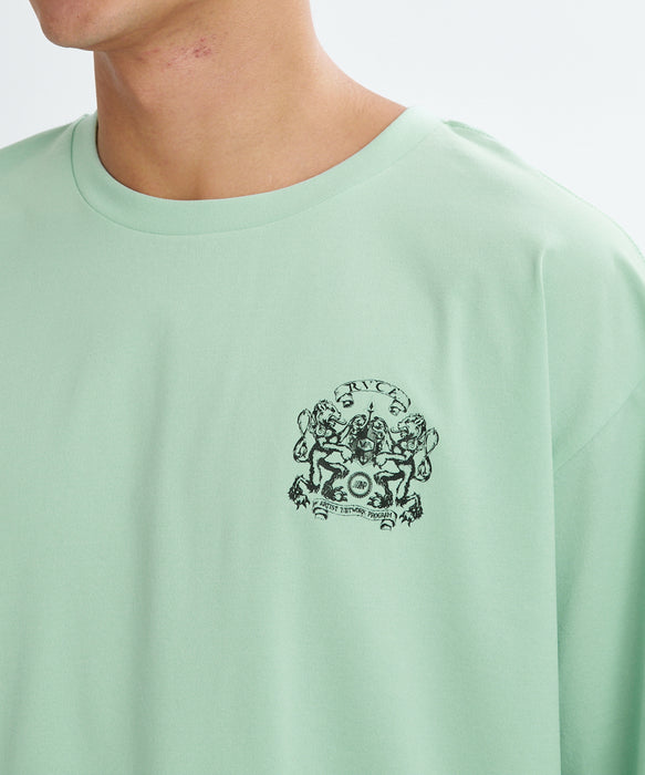 RVCA メンズ LIONS GATE SFST サーフTシャツ 【2026年夏モデル】 BHZ / XL