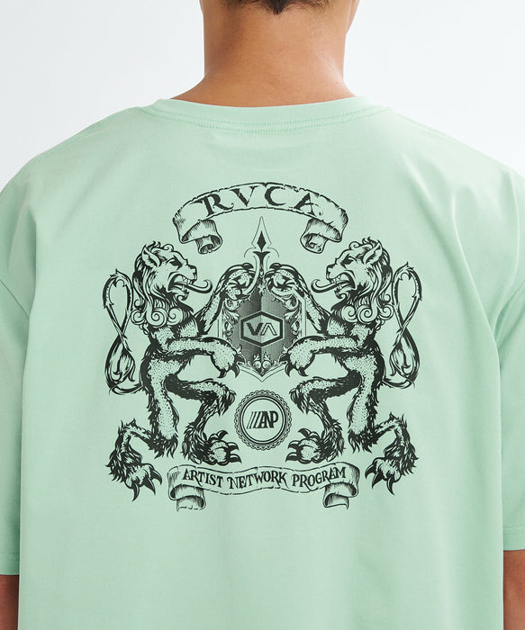 RVCA メンズ LIONS GATE SFST サーフTシャツ 【2026年夏モデル】 BHZ / XL