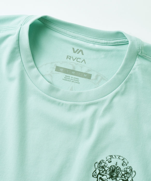 RVCA メンズ LIONS GATE SFST サーフTシャツ 【2026年夏モデル】 BHZ / XL