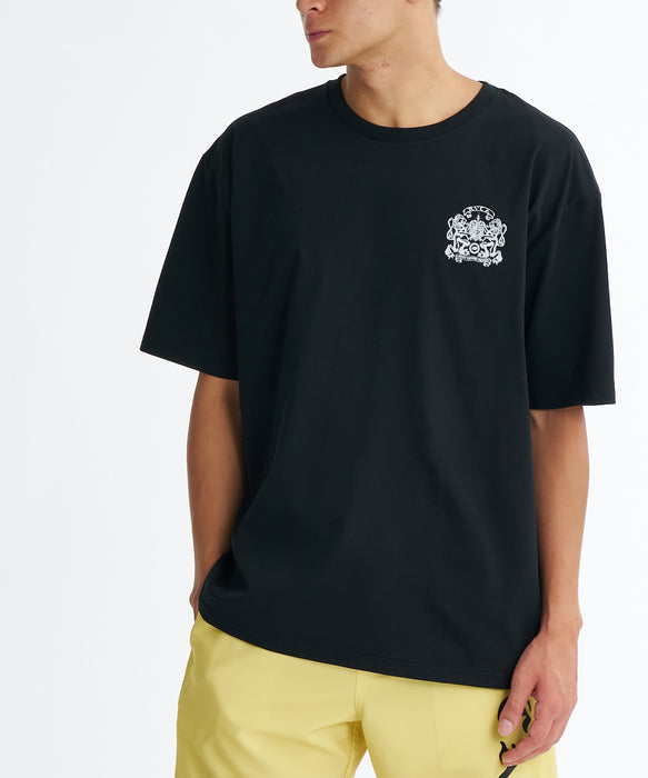 RVCA メンズ LIONS GATE SFST サーフTシャツ 【2026年夏モデル】 BLK / XL